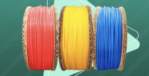 filamentos de plástico de cores variadas - weldplas